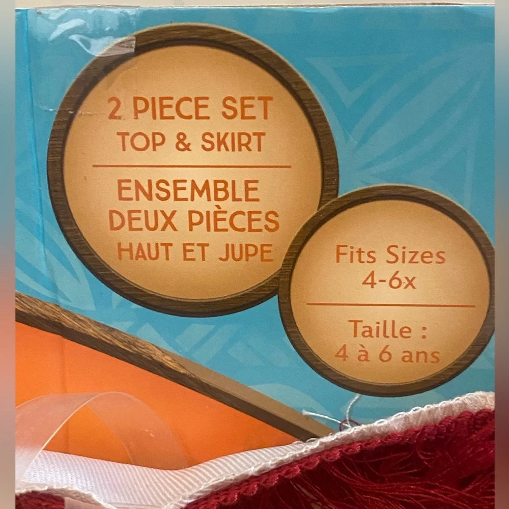NWT Disney Moana 2: Adventure Outfit (Jakks Pacific) Size 4-6